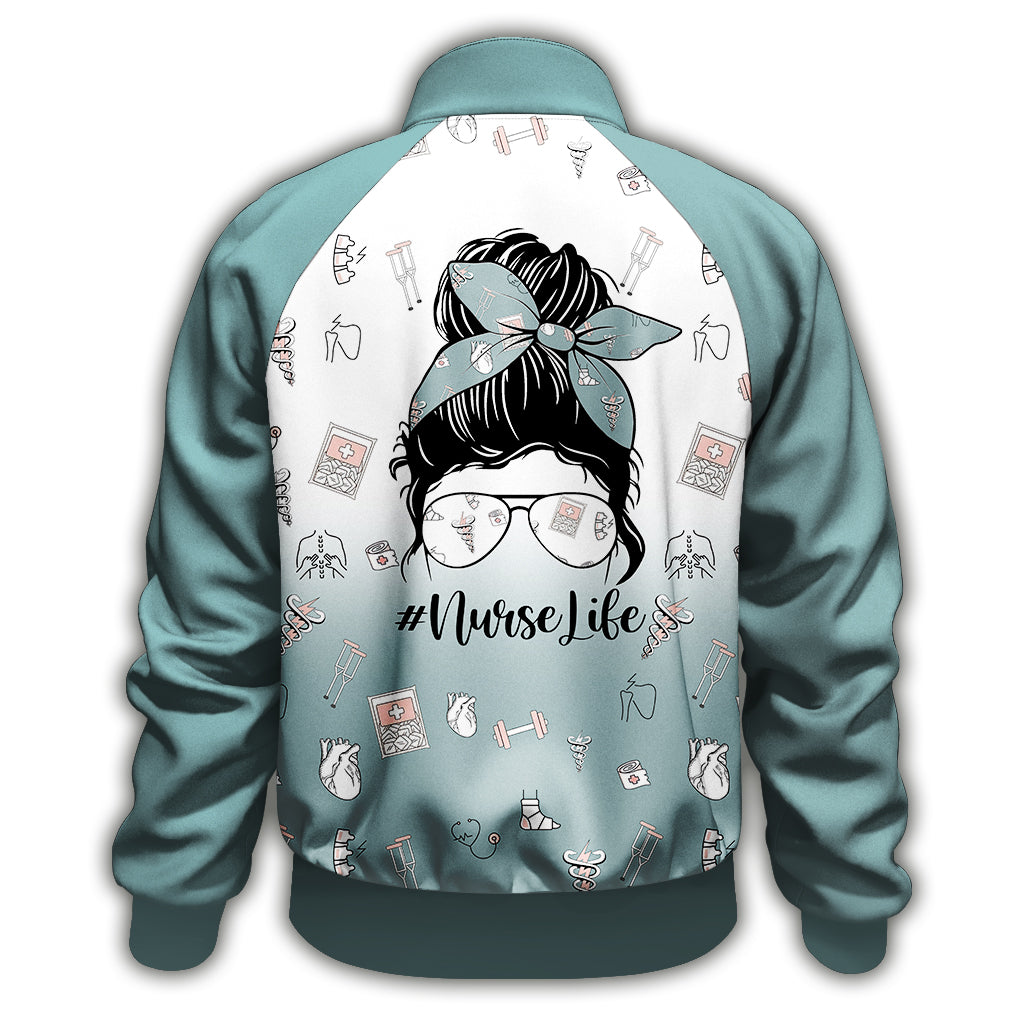 Nurse Jacket - Personalized Nurse Zip Jacket