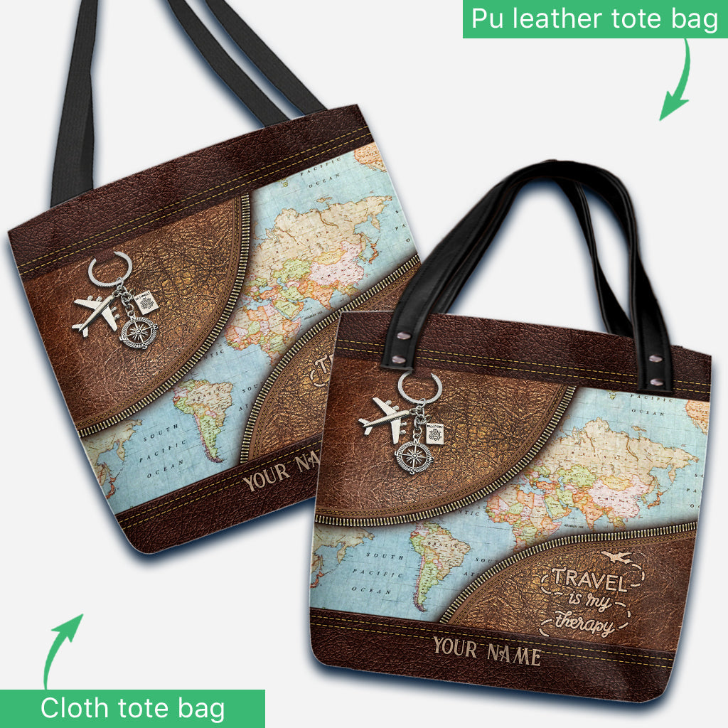 Voyager, c'est ma thérapie - Sac de voyage personnalisé