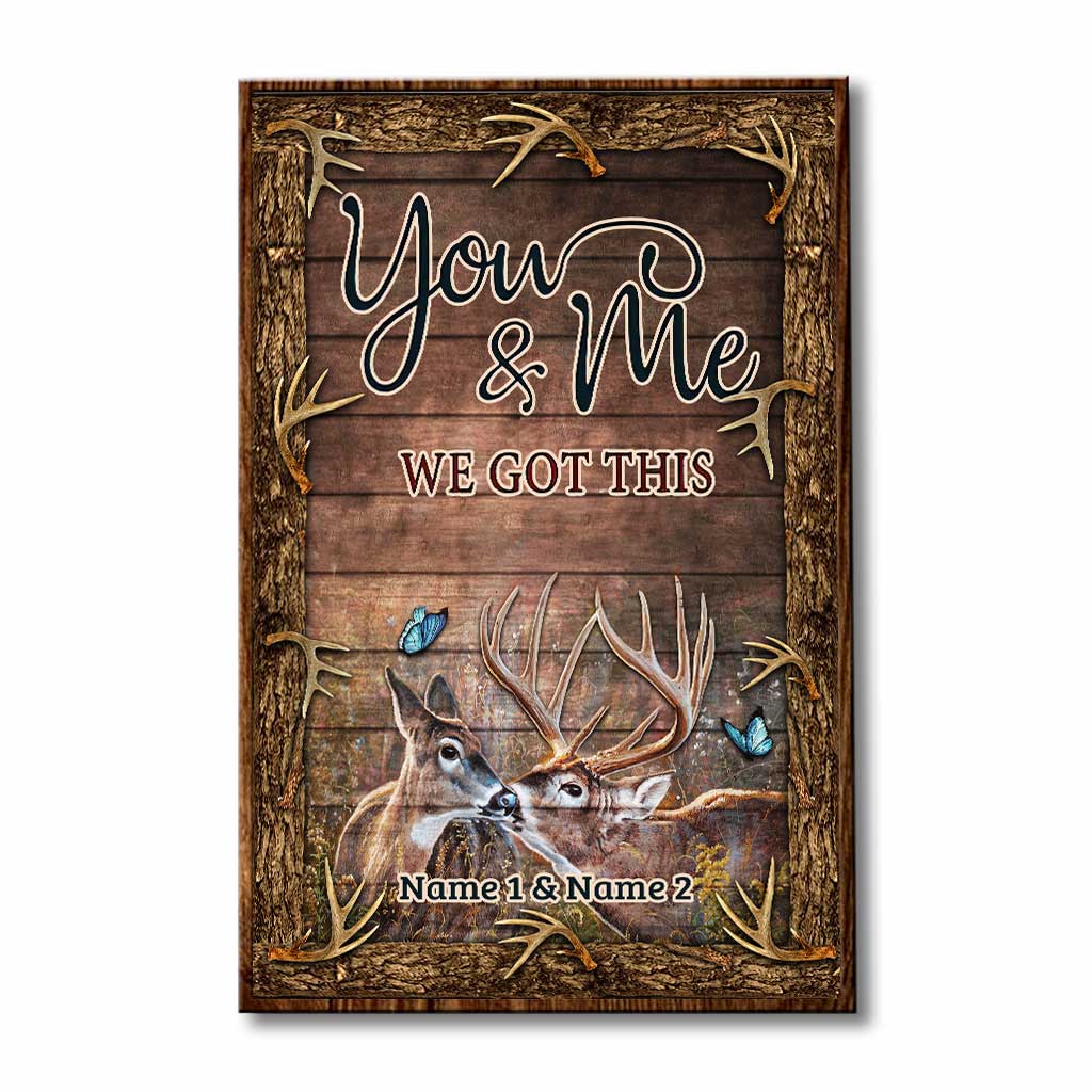 I Love You The Most - Personalized Hunting Poster