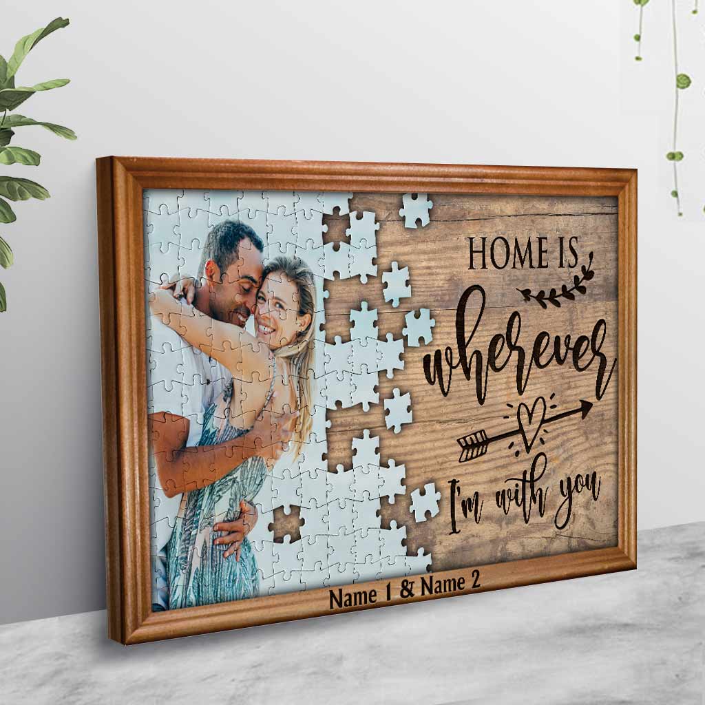 You're My Missing Puzzle - Personalized Couple Poster