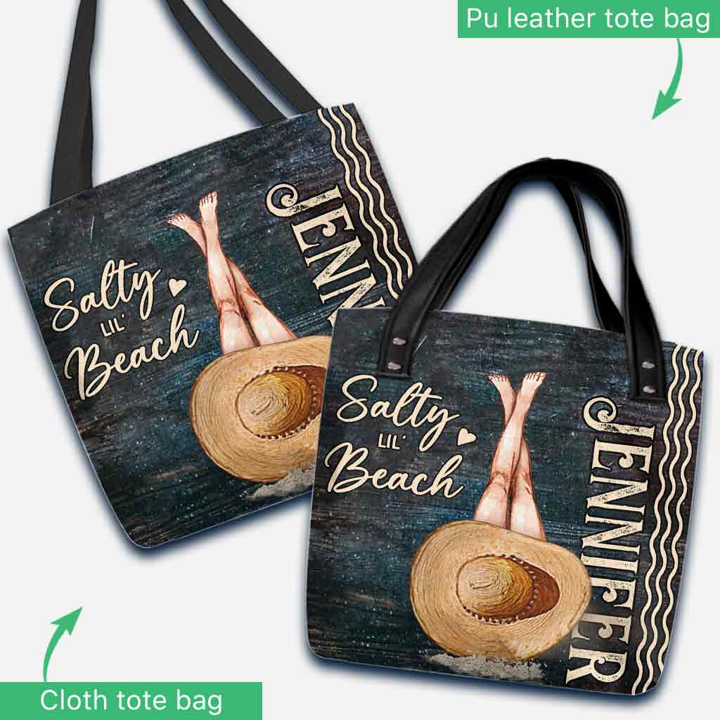 Salty Lil' Beach - Sac fourre-tout personnalisé pour les amoureux de la mer