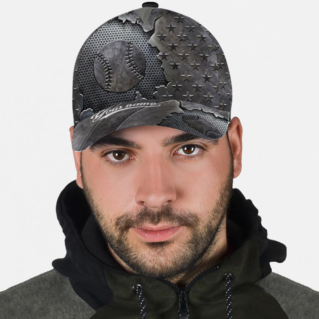 Casquette de baseball personnalisée Love avec trous d'aération imprimés