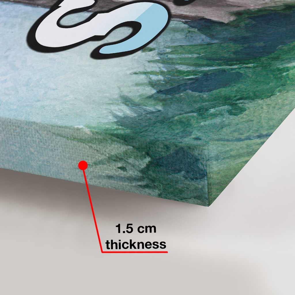 Quand je pense aux livres - Toile et affiche