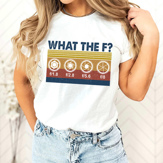 T-shirt et sweat à capuche What The F Photography