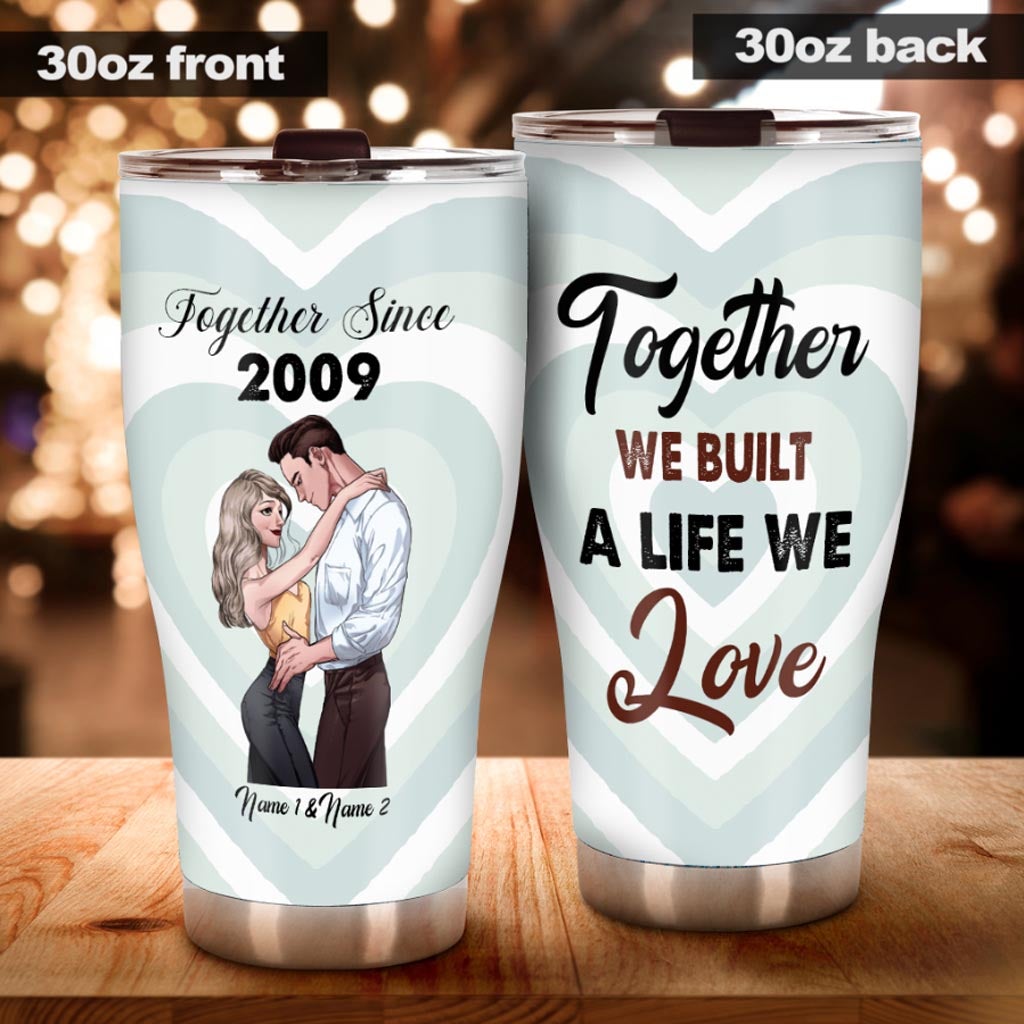 Ensemble depuis - Gobelet personnalisé pour couples