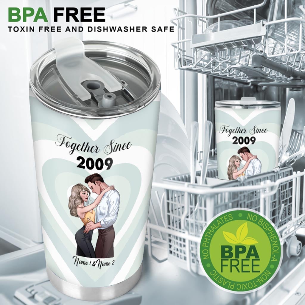 Ensemble depuis - Gobelet personnalisé pour couples