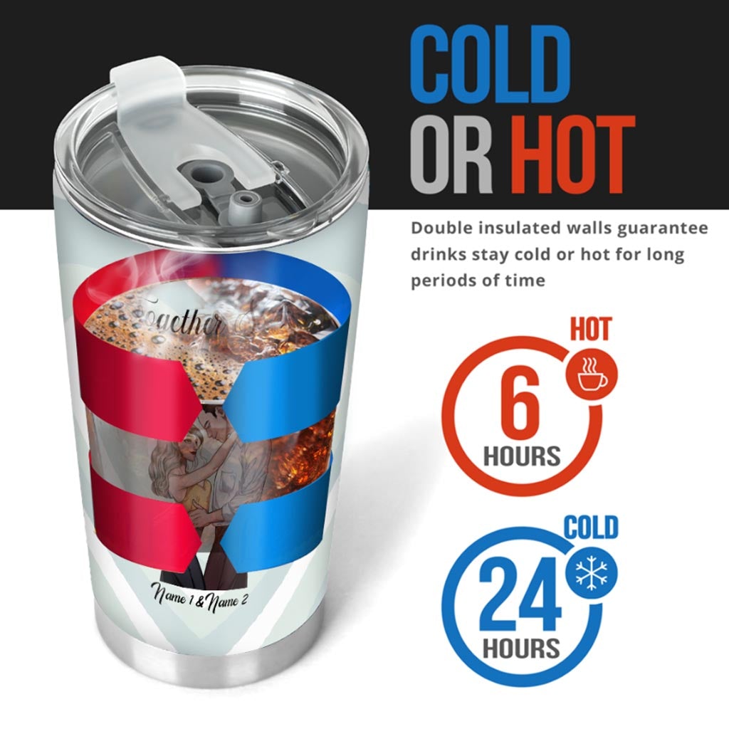 Ensemble depuis - Gobelet personnalisé pour couples