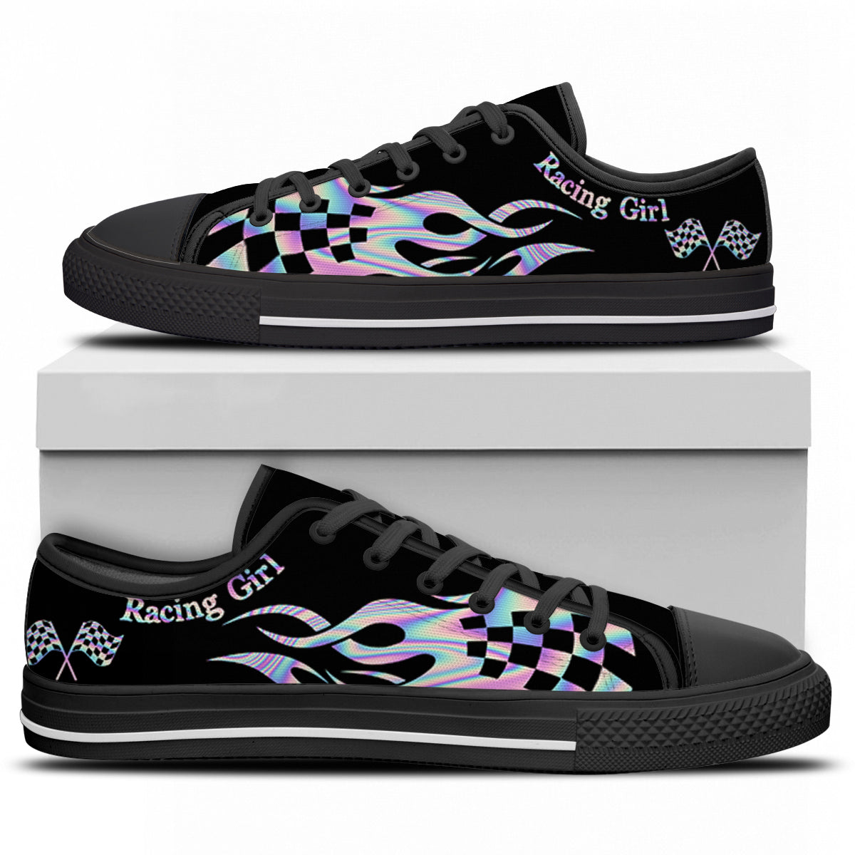 Chaussures basses Racing Girls Flame