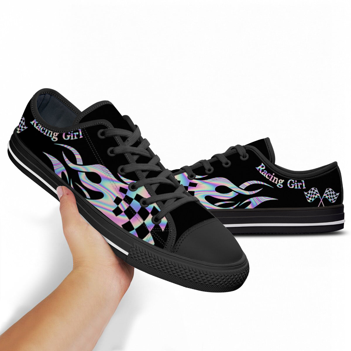 Chaussures basses Racing Girls Flame