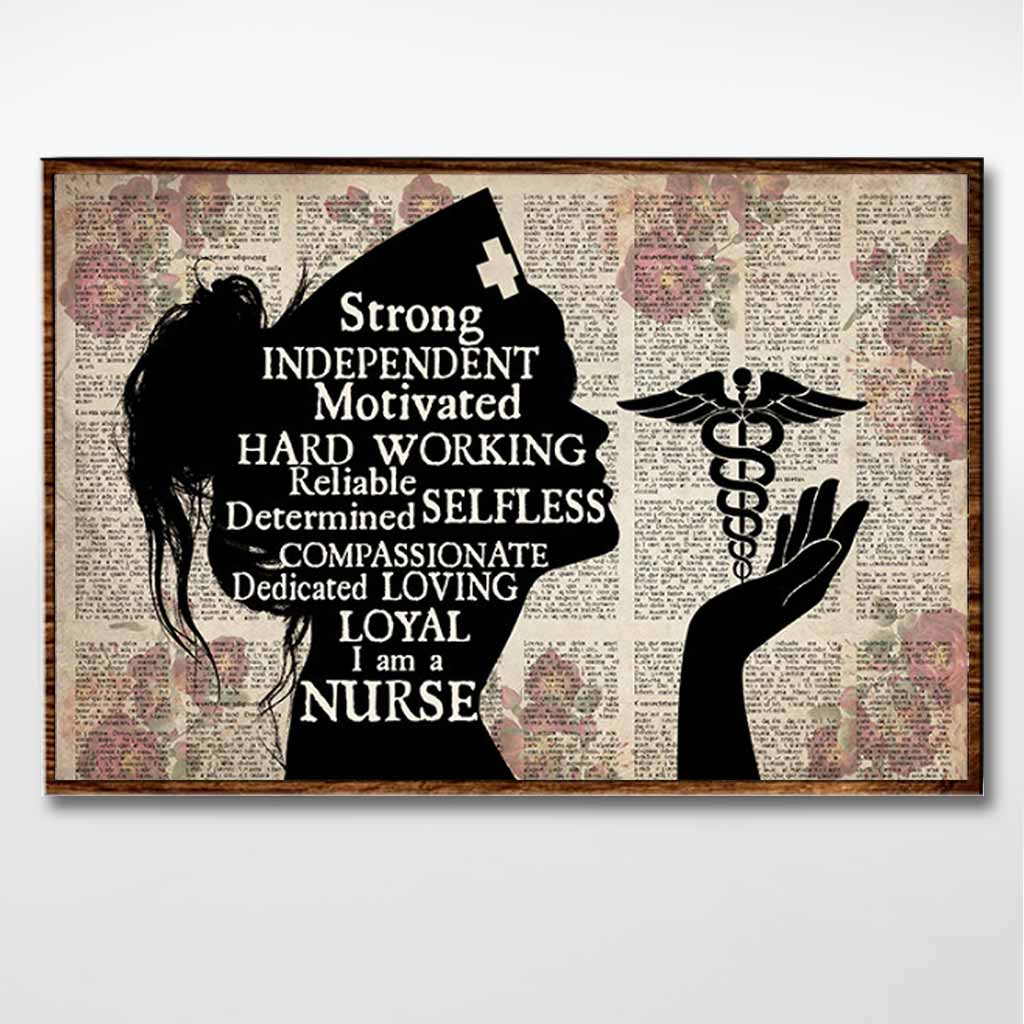 Affiche « Je suis infirmière »