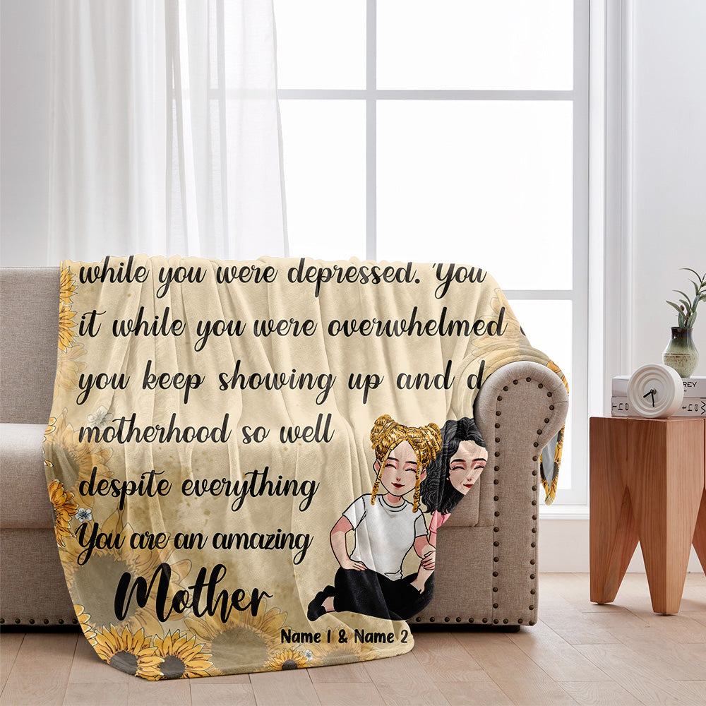 Tu es une maman formidable - Couverture personnalisée pour la fête des mères