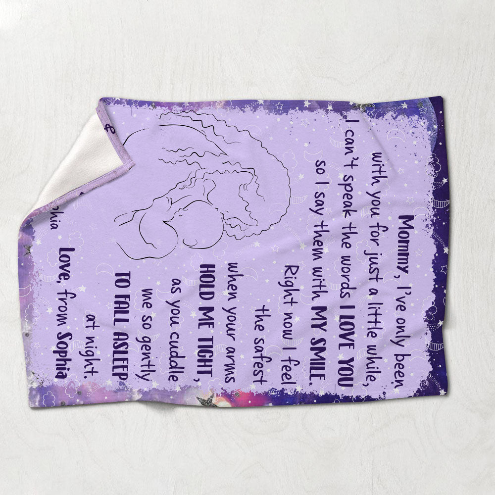 Je n'ai été avec toi que peu de temps - Couverture personnalisée pour la fête des mères