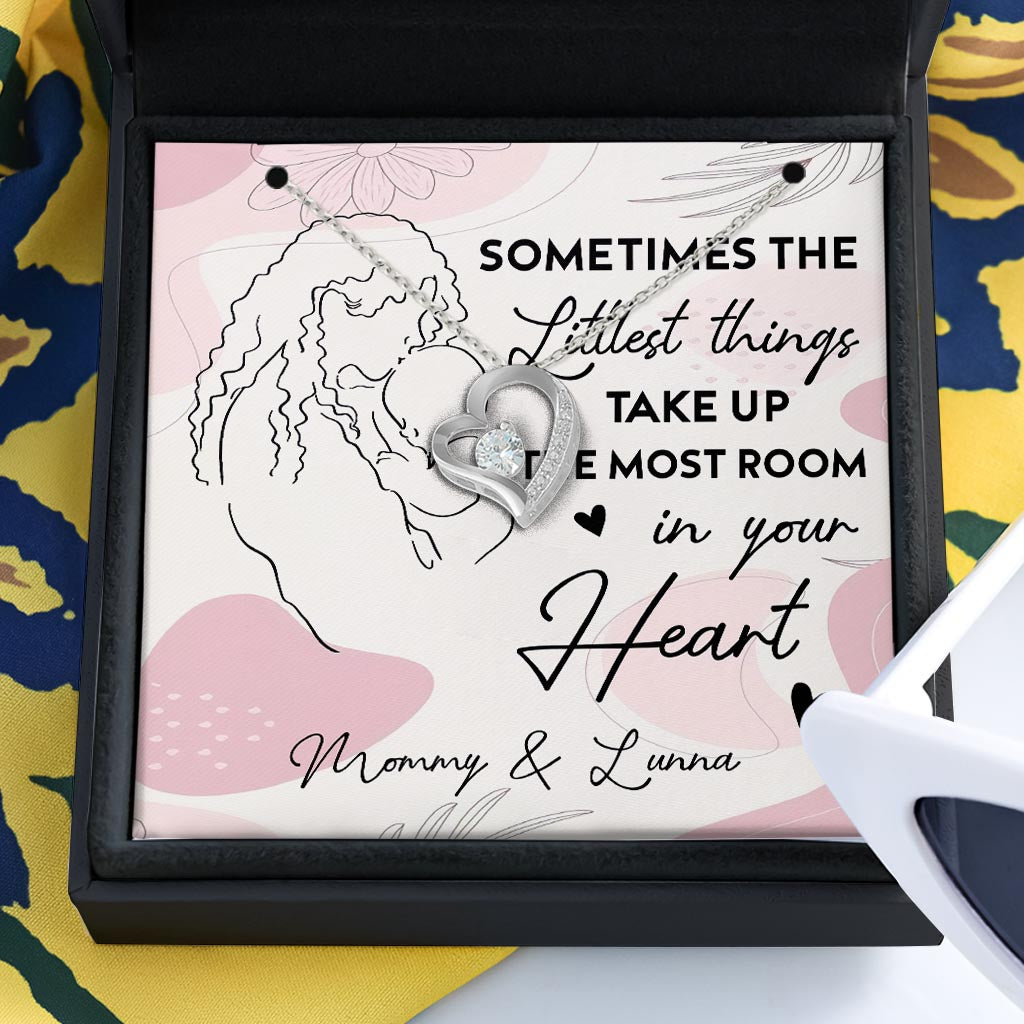 Parfois, ce sont les petites choses qui comptent - Collier personnalisé pour la fête des mères 