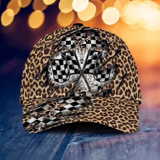 Casquette Racing Girl avec trous d'aération imprimés