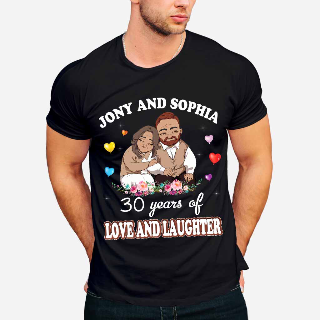 Je t'aimerai toujours - T-shirt et sweat à capuche personnalisés pour couples
