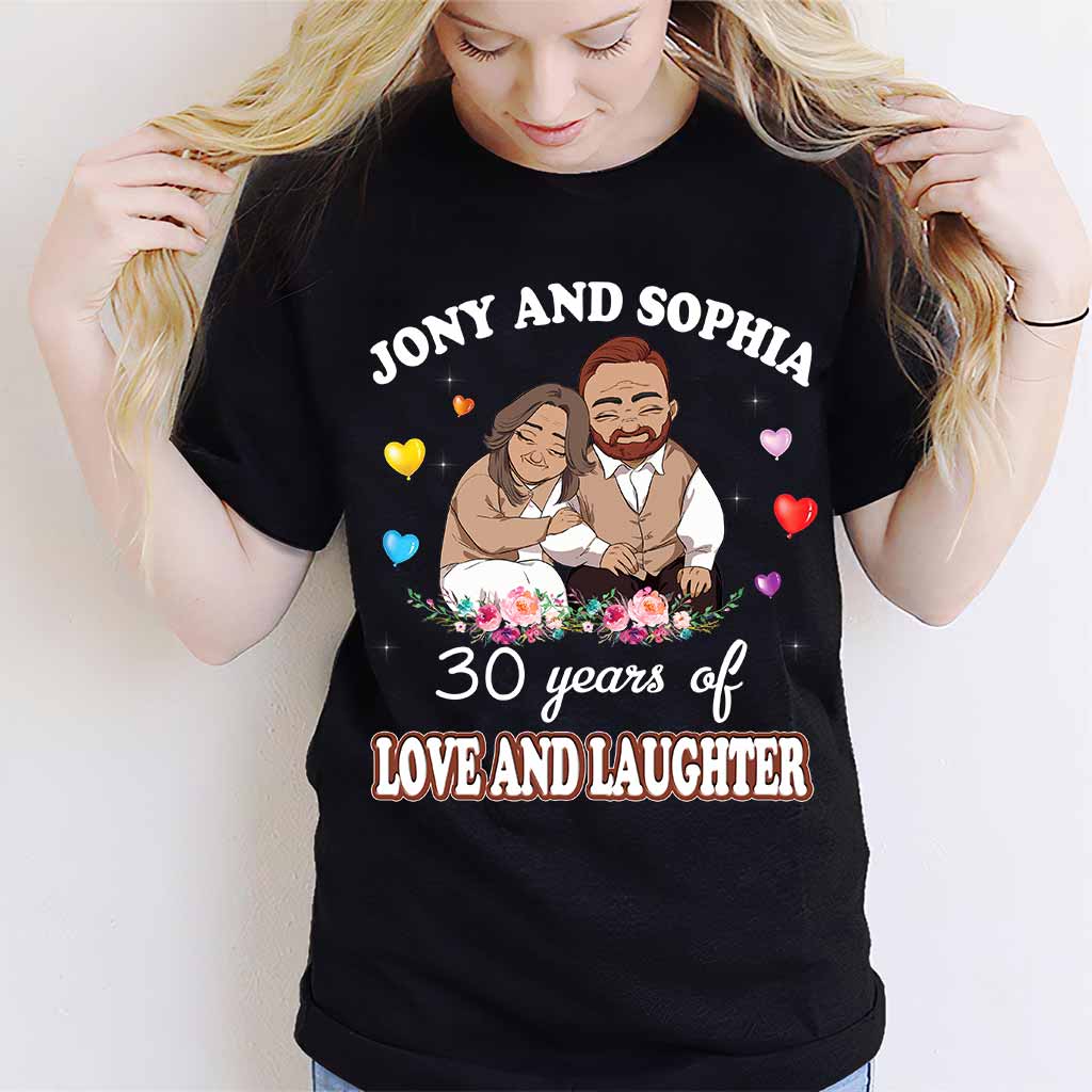 Je t'aimerai toujours - T-shirt et sweat à capuche personnalisés pour couples