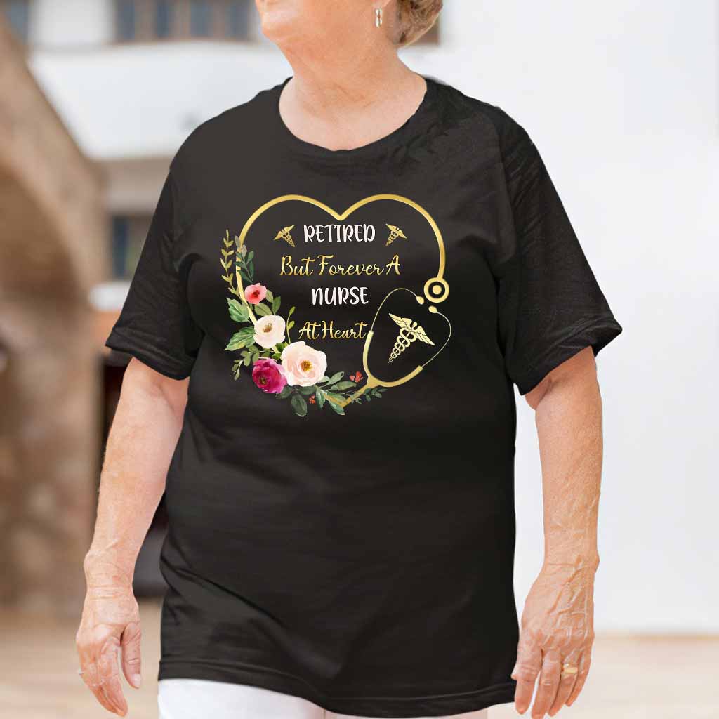 Infirmière dans l'âme pour toujours - T-shirt et sweat à capuche Infirmière