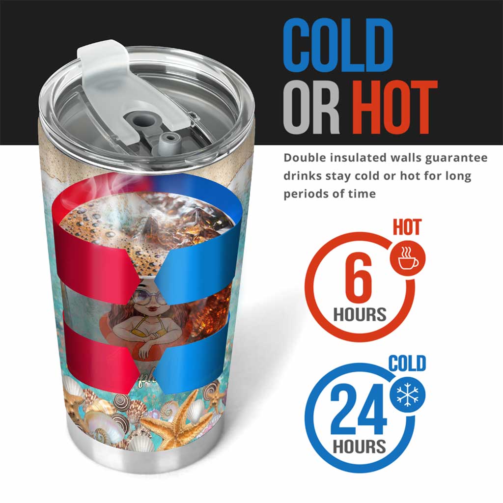 Je pense déjà à l'été - Gobelet personnalisé pour enseignants