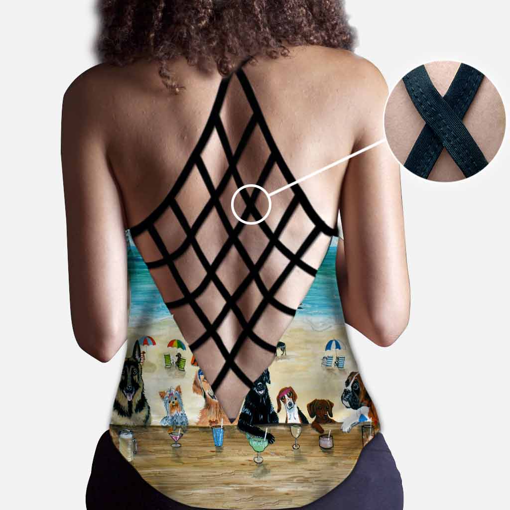 Débardeur « Été à la plage » - Dog Cross