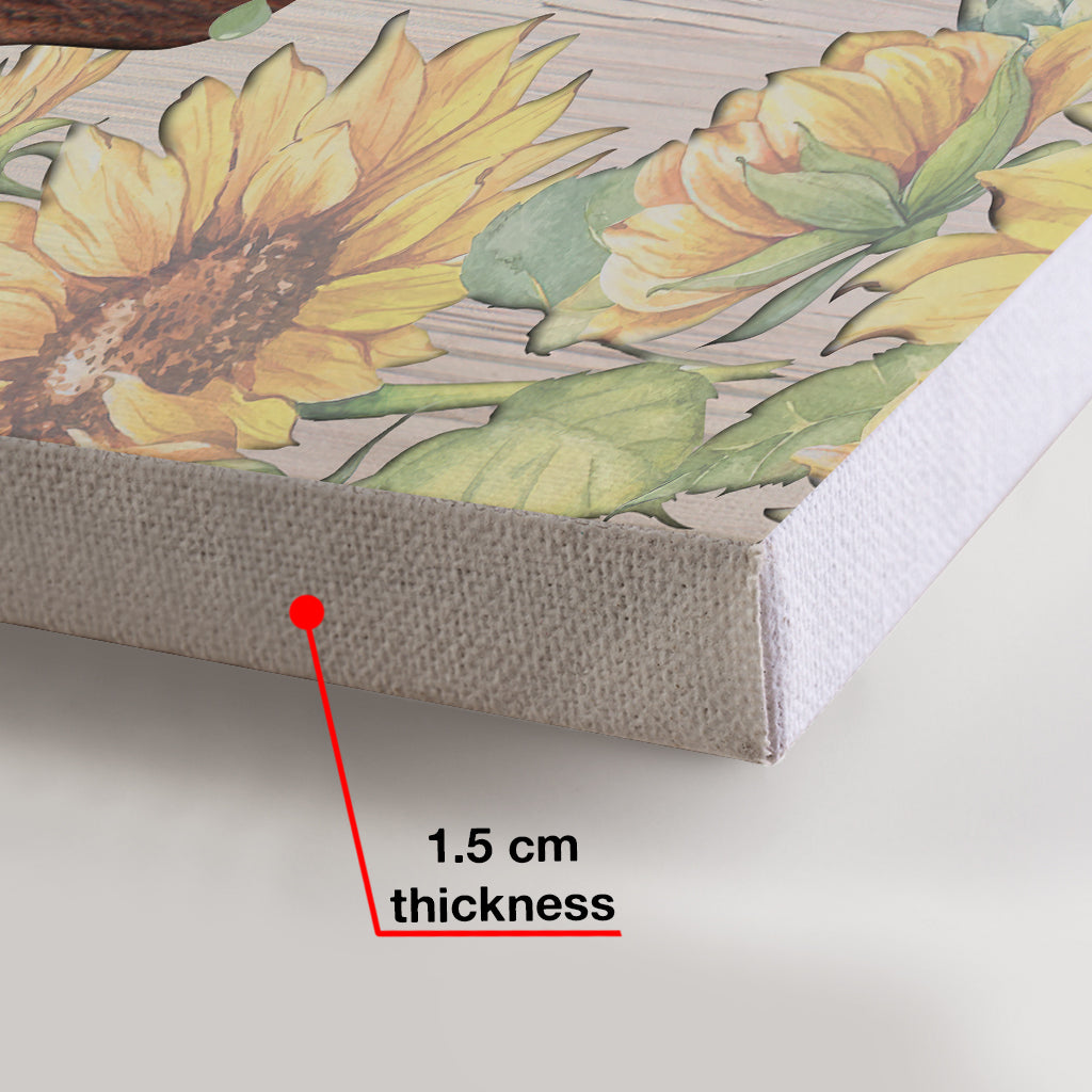 Tu es la plus gentille - Cadeau pour maman, grand-mère, fille, petite-fille, sœur, tante - Toile et affiche personnalisées