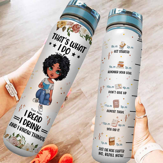 C'est ce que je fais - Gourde personnalisée avec suivi de l'hydratation