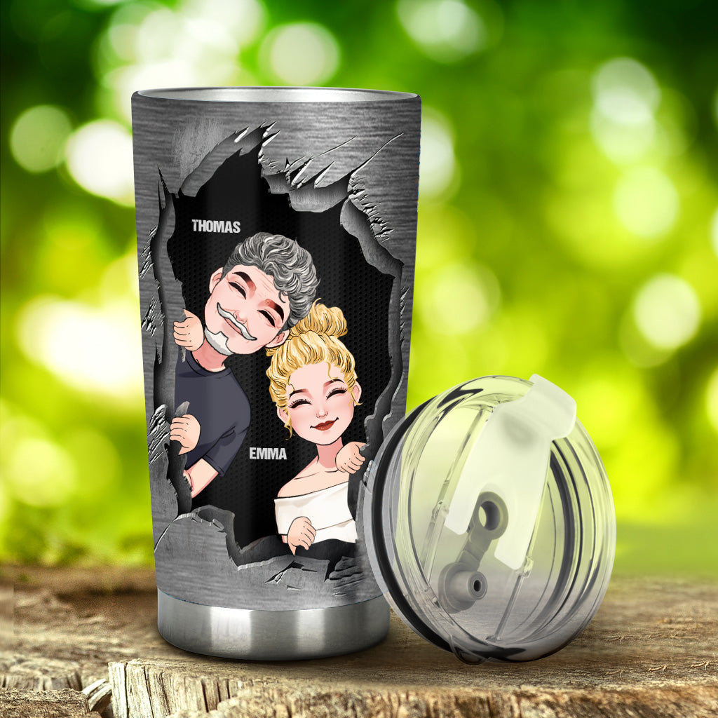 Like Father Like Daughter - Personalized Father Tumbler