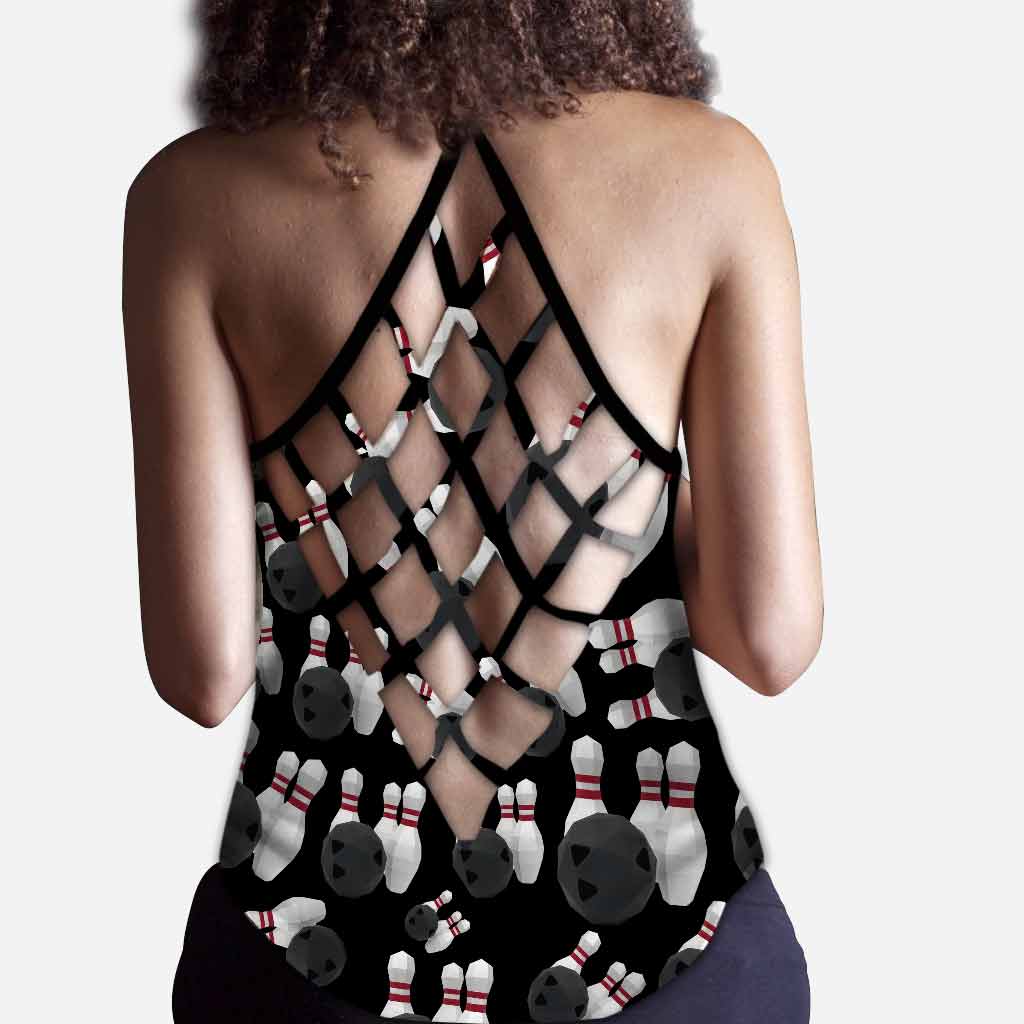 Débardeur croisé Love Bowling