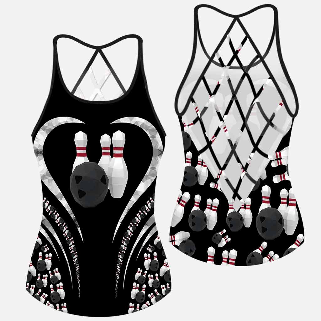 Débardeur croisé Love Bowling