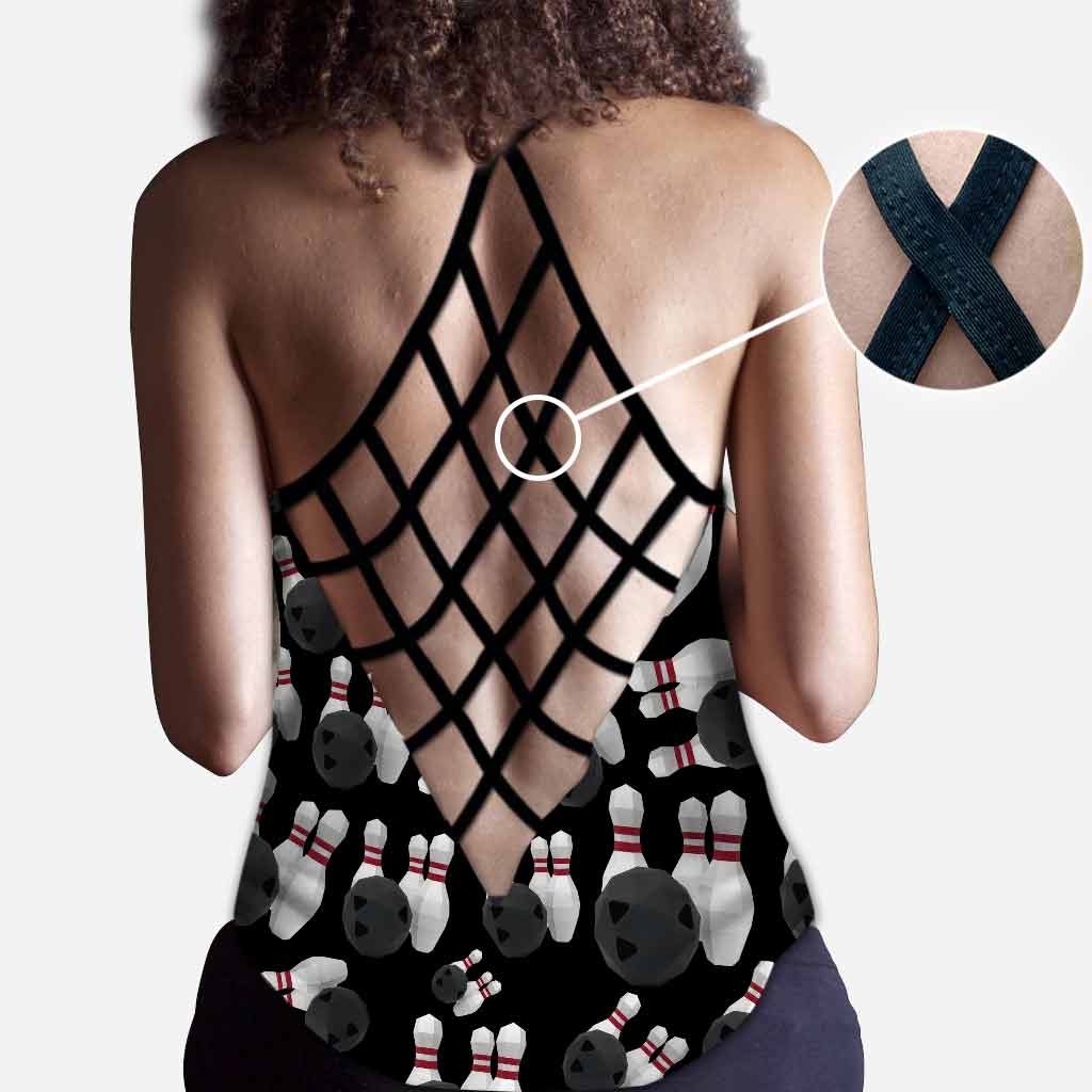 Débardeur croisé Love Bowling