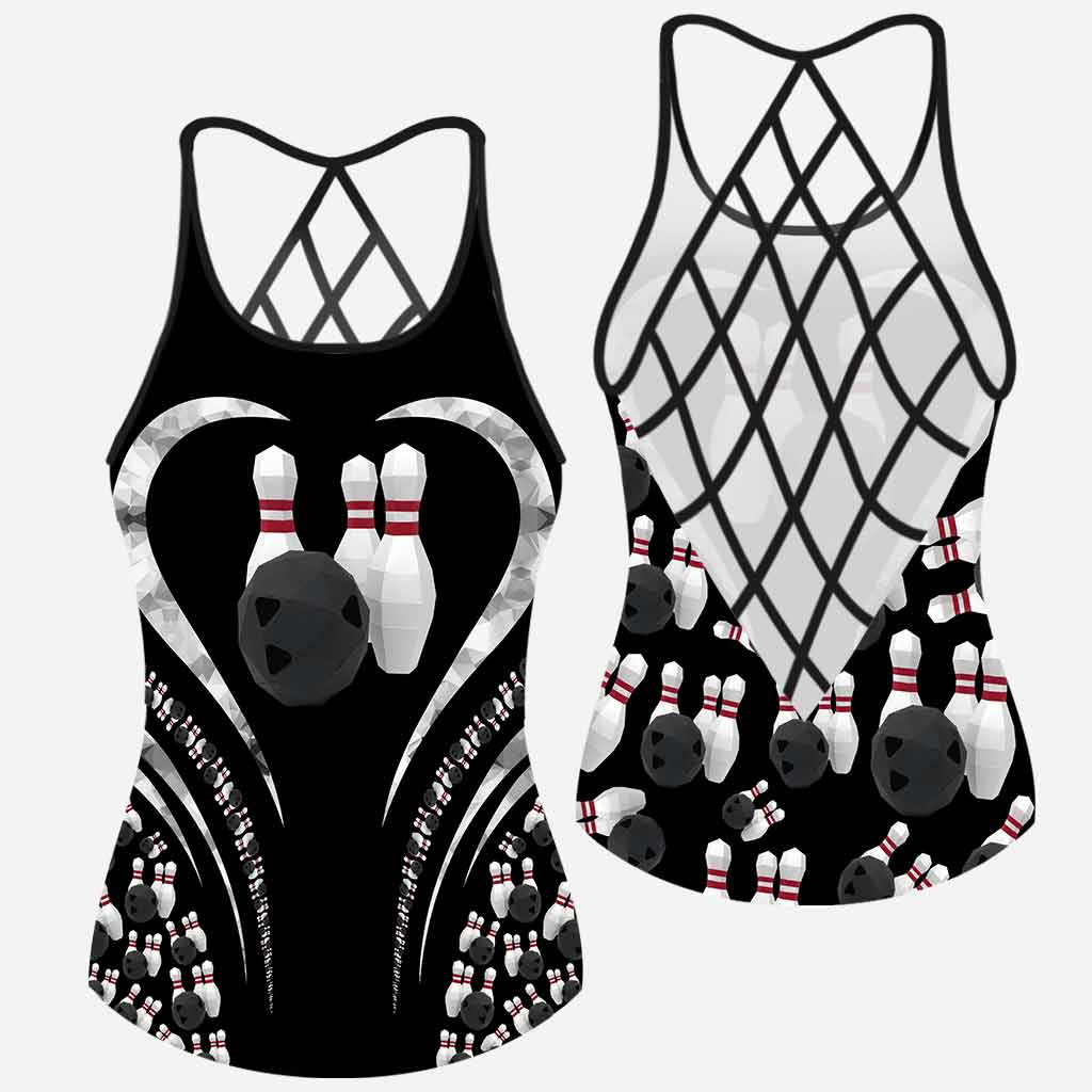 Débardeur croisé Love Bowling