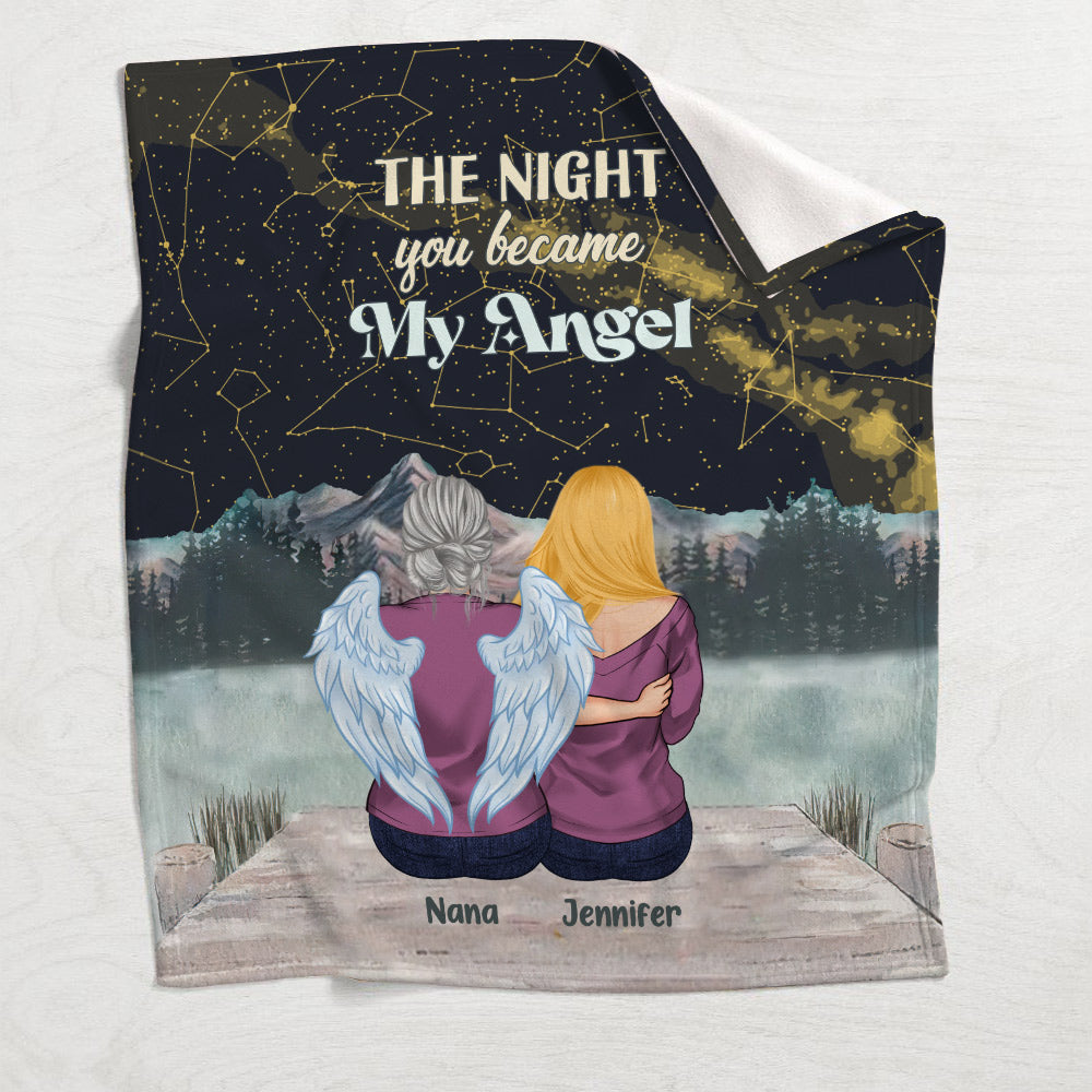 My Precious Star In The Sky - Personalized Memorial Blanket