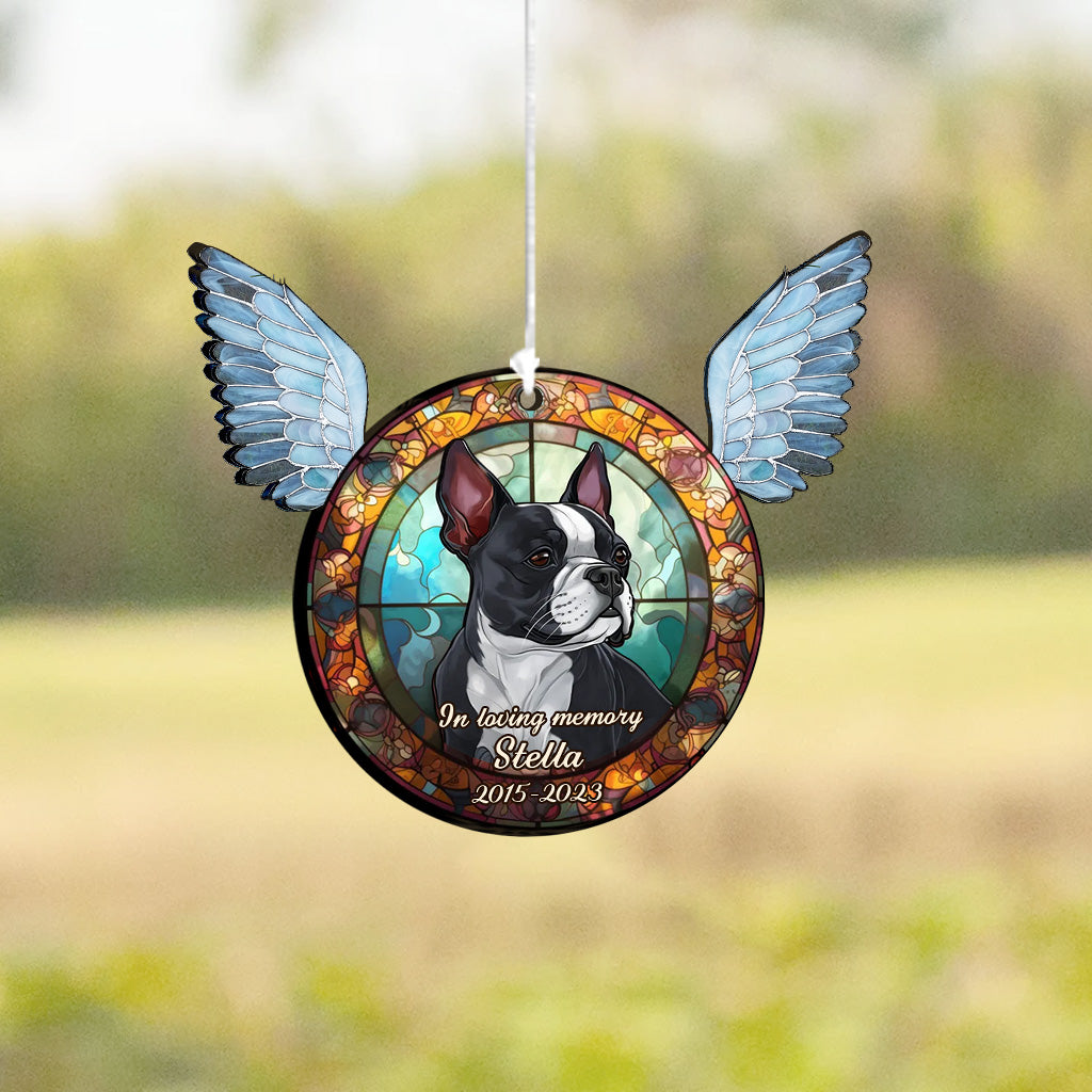Mon ange - Carillon éolien personnalisé pour chien