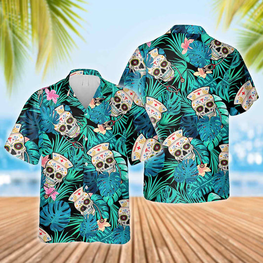Chemise hawaïenne Nurse Life