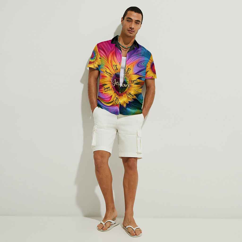 Enseigner, aimer, inspirer - Chemise hawaïenne pour enseignants