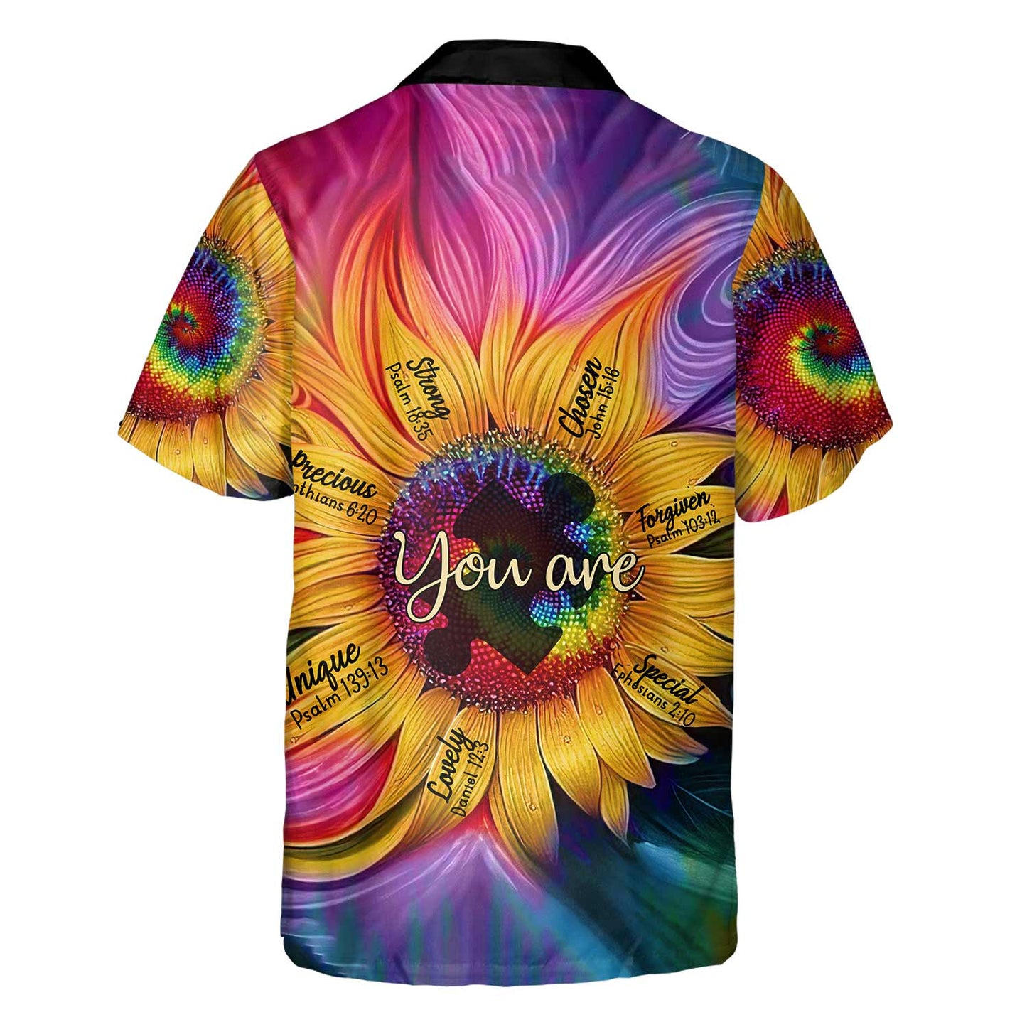 Accepter, comprendre, aimer - Chemise hawaïenne de sensibilisation à l'autisme