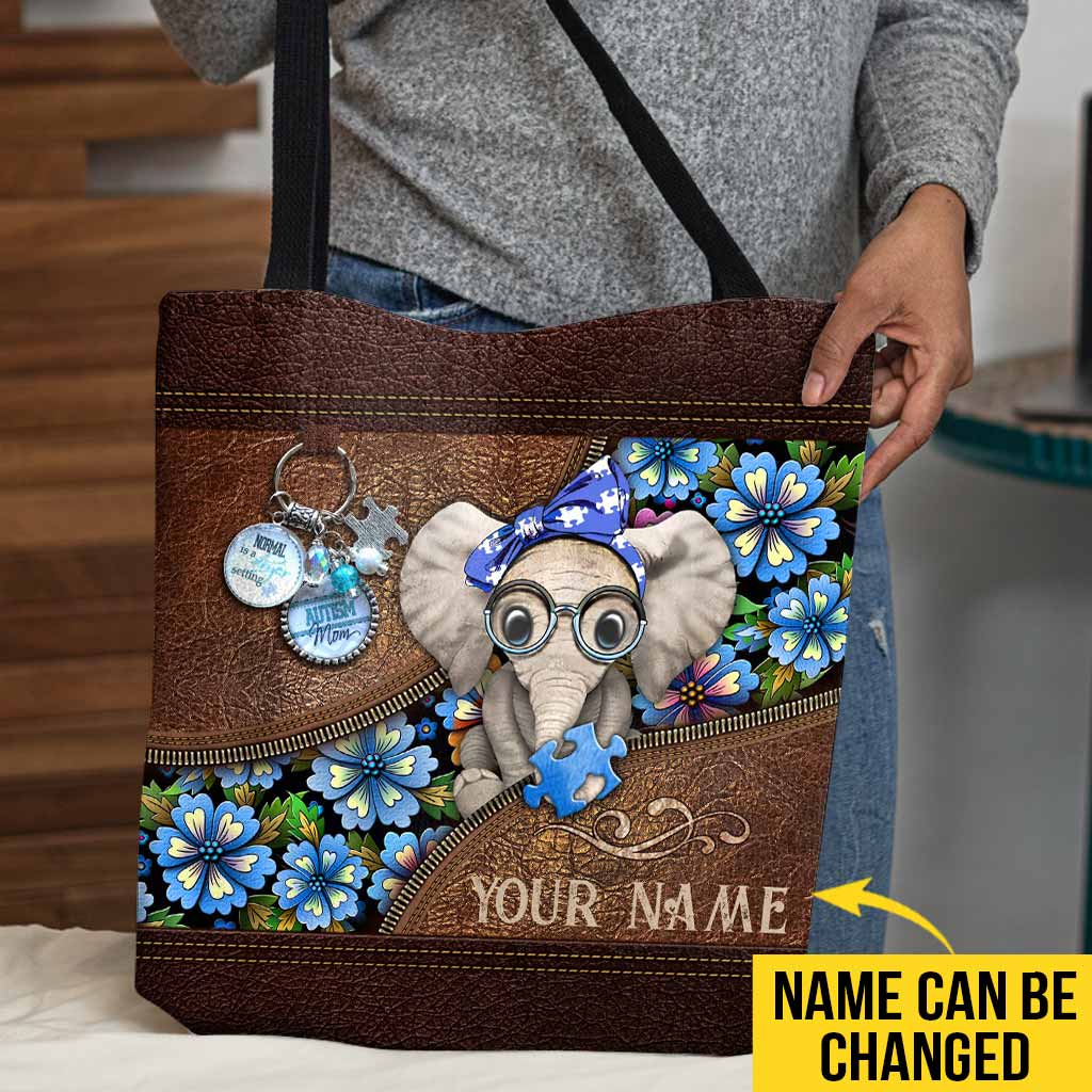 Accept Understand Love - Autism Awareness Personalized Tote Bag