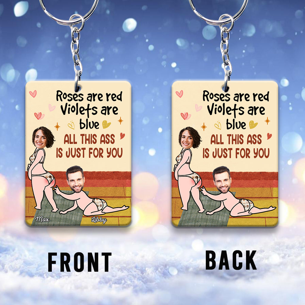 Tout ceci est juste pour vous - Porte-clés personnalisé pour couple