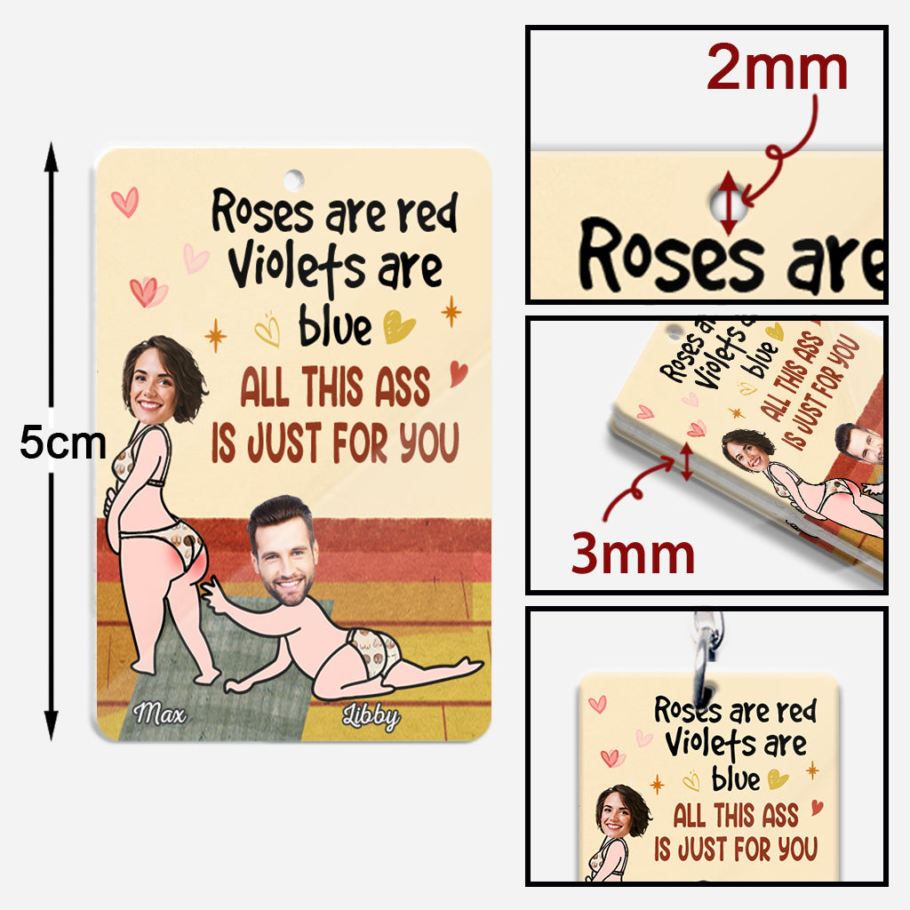 Tout ceci est juste pour vous - Porte-clés personnalisé pour couple