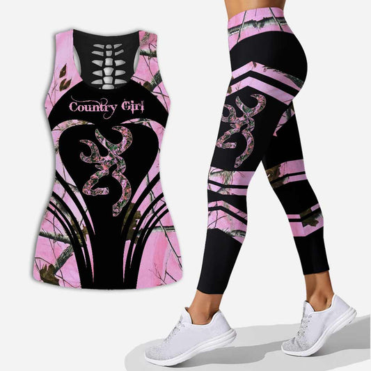 Country Girl - Débardeur et legging Hunting Hollow