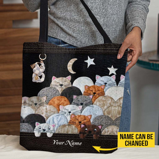 Sac fourre-tout personnalisé Petits Chats Mignons