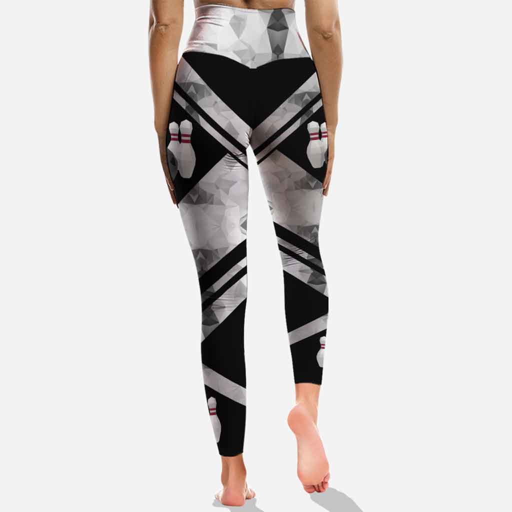 Ils me voient rouler - Sweat à capuche et legging de bowling personnalisés