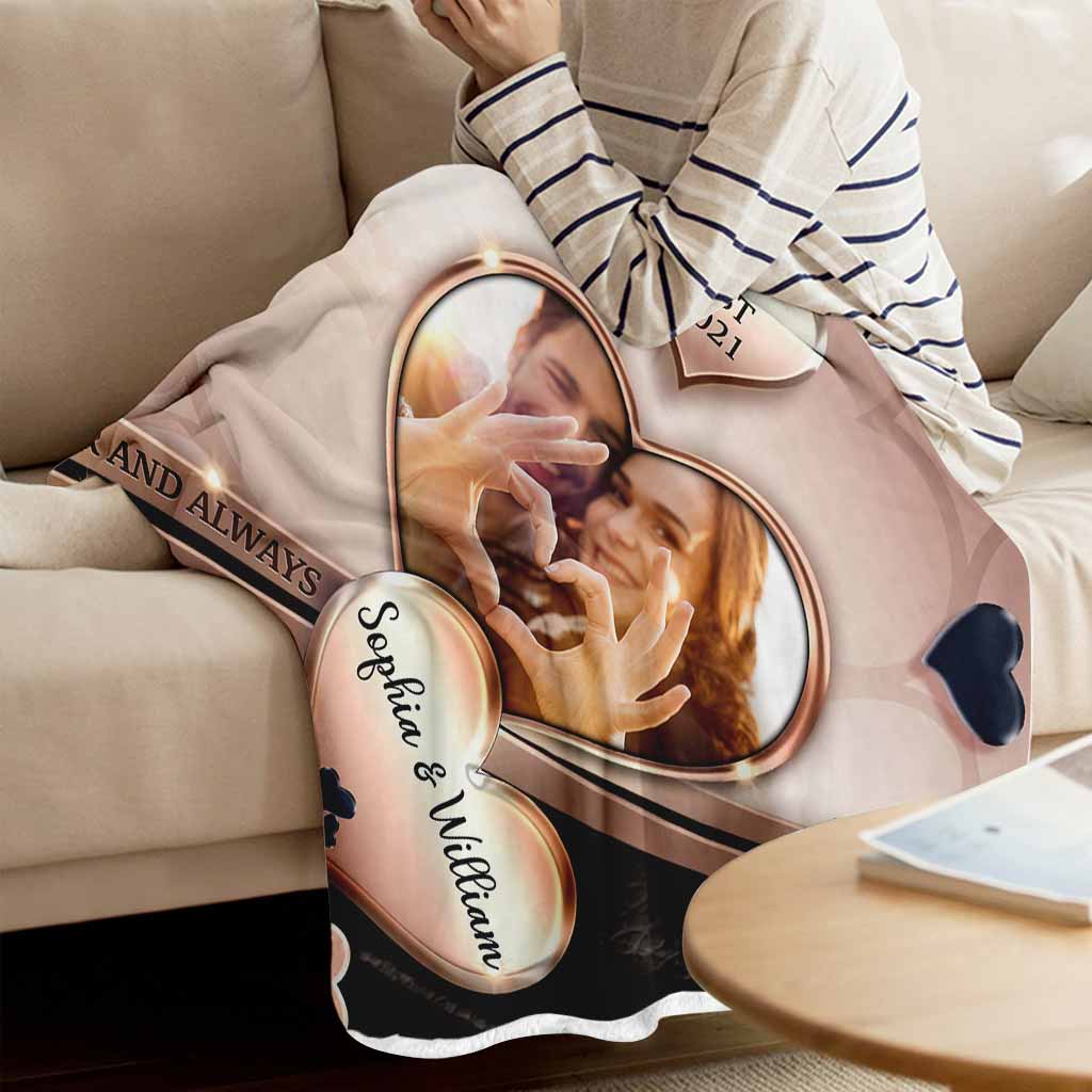 Pour toujours et à jamais - Couverture personnalisée pour couple