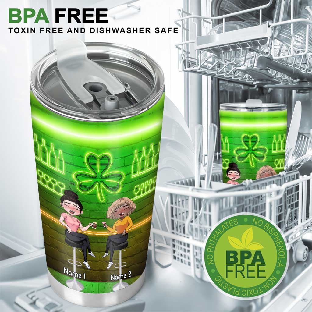 Que la chance soit avec vous ! - Gobelet isotherme personnalisé pour la Saint-Patrick