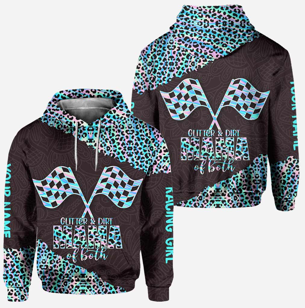Glitter And Dirt - Sweat à capuche et legging de course personnalisés