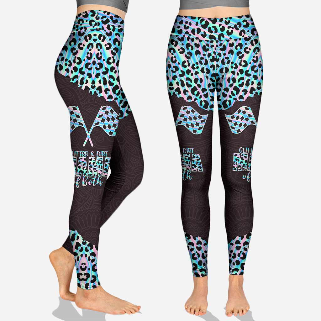 Glitter And Dirt - Sweat à capuche et legging de course personnalisés