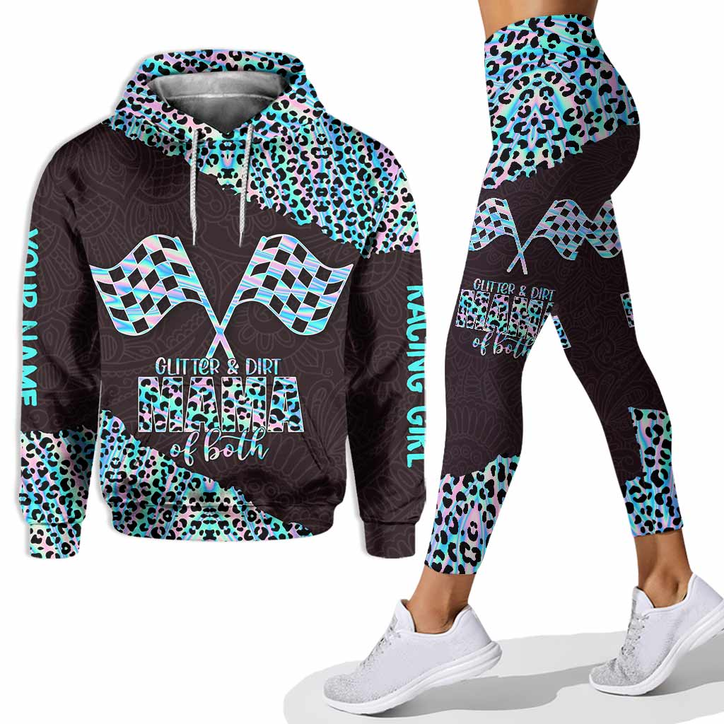 Glitter And Dirt - Sweat à capuche et legging de course personnalisés