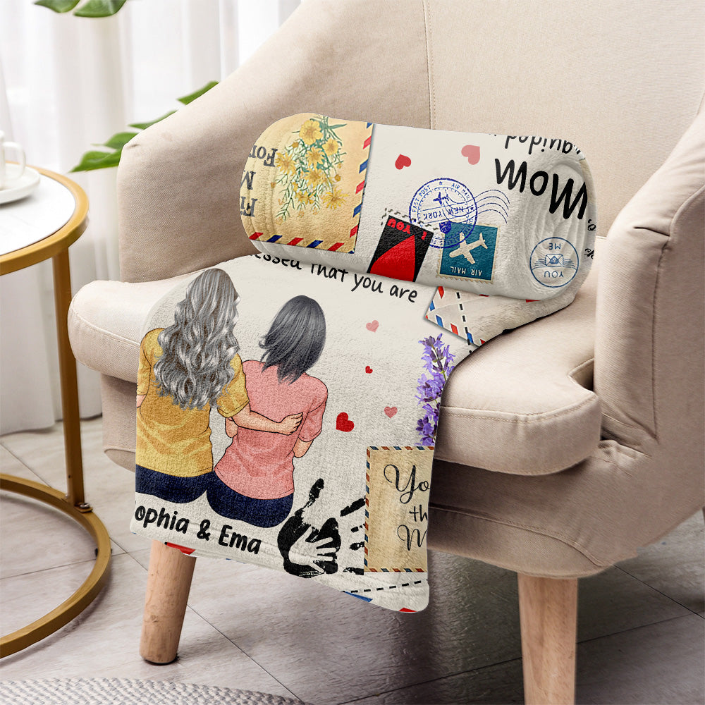 Je t'aime - Couverture personnalisée pour la fête des mères