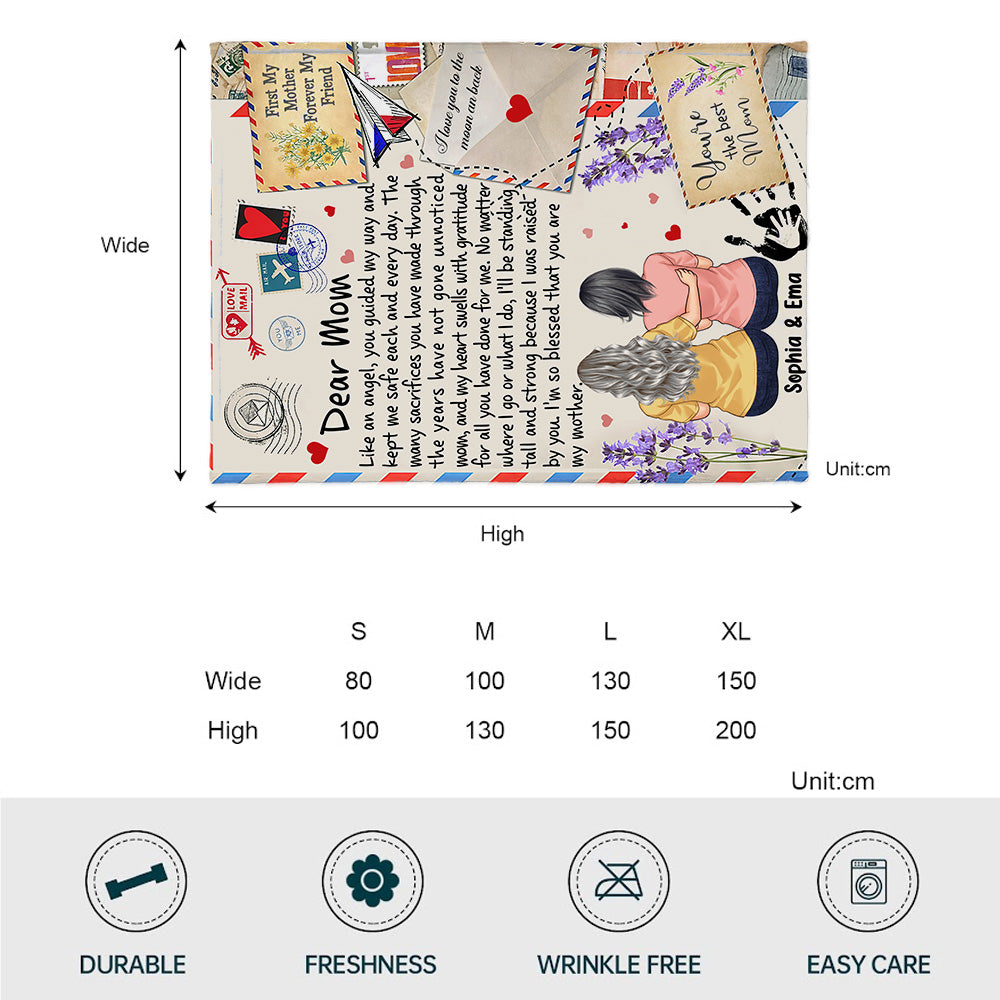 Je t'aime - Couverture personnalisée pour la fête des mères