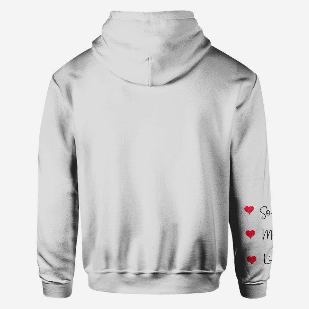 Je t'aime mamie - T-shirt et sweat à capuche personnalisés pour la fête des mères.