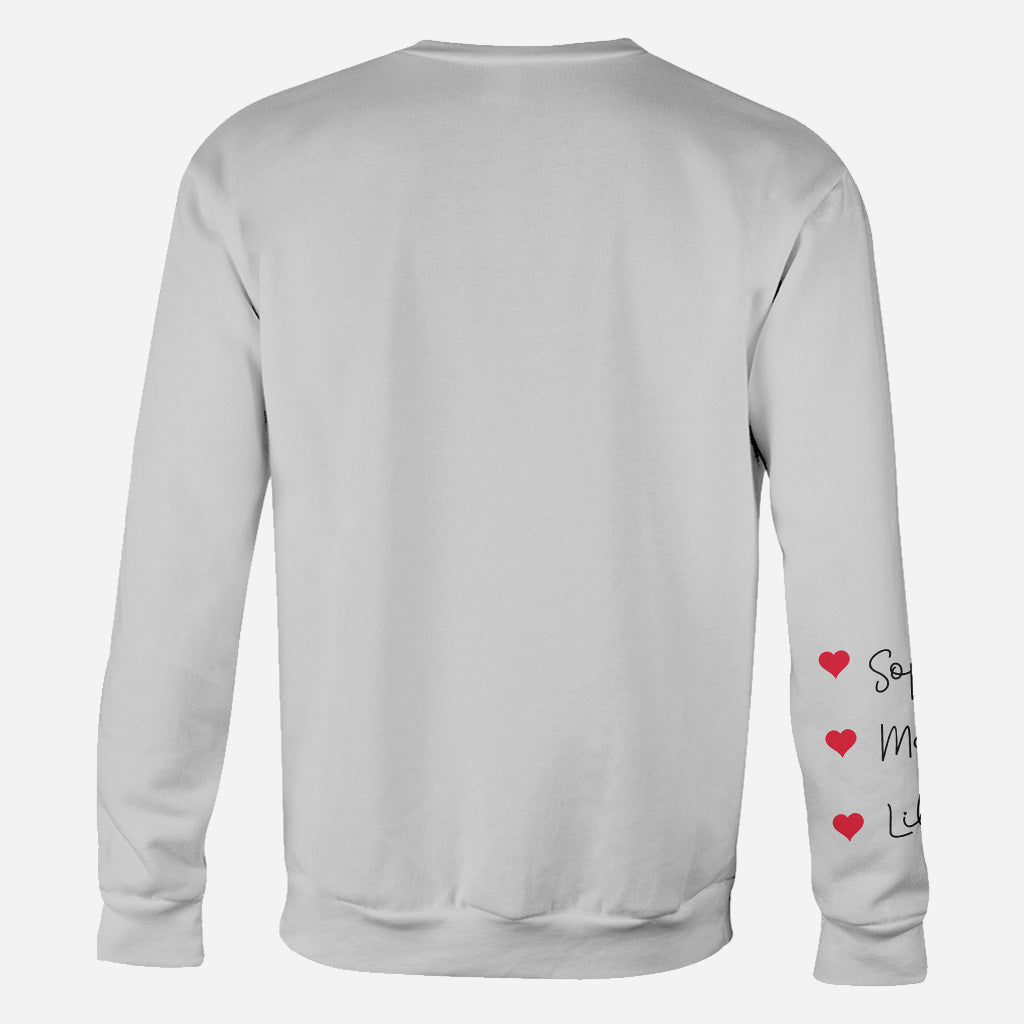 Je t'aime mamie - T-shirt et sweat à capuche personnalisés pour la fête des mères.